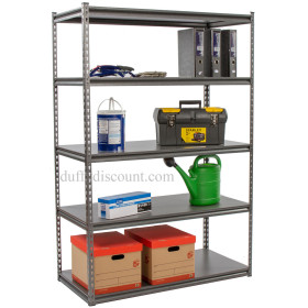 Rivet Industrial Shelving 1830h x 1219w x 610 300kg per shelf