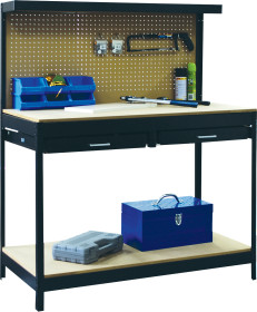 Workstation with Two Drawers