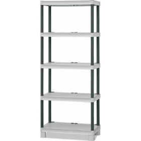 5 Shelves Plastic System 1720h x 700w x 350d mm