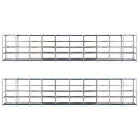 Easy Rack Galvanise 5 Level 2000h x 1000w x 400d 20 BAY SPECIAL