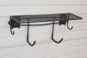 Shelf with Hooks