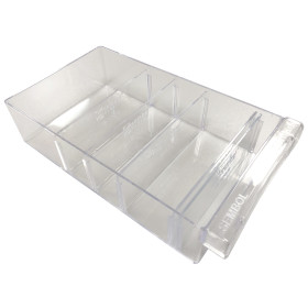 Plastic Drawer Dividers 204d x 370w x 160h PACK OF 10