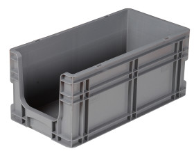 Euro Picking Container 505d x 256w x 210h Grey