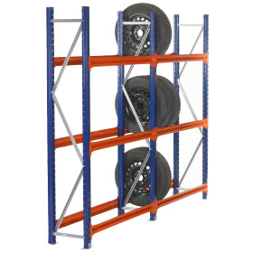 Tyre Racking 2000H x 1800W x 400D 3 Levels Starter