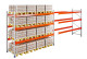 Pallet Racking Bay 3000h x 3600w x 1100mm 3000kg/Level Starter 81mm 3 Levels