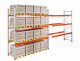 Pallet Racking Bay 4000h x 3600w x 1100mm 3000kg/Level Extender 81mm 3 Levels 