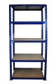 Value Shelving 2200h x 1000w x 500d 5 Level 400kg UDL All Blue Starter